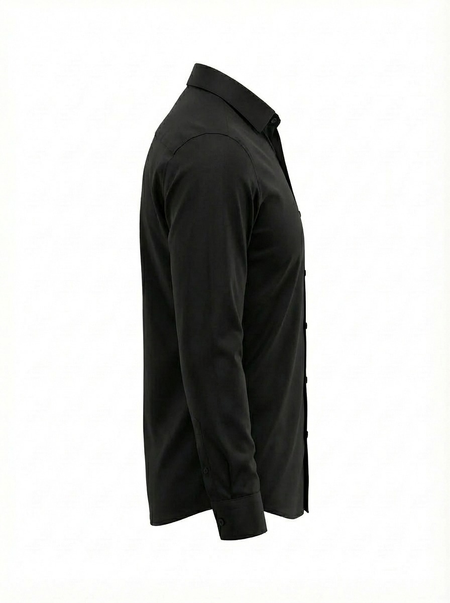 WhatsApp Image 2026-05-12 at 10.29.01 AM (31) Men's Black Formal Shirt - Image 7