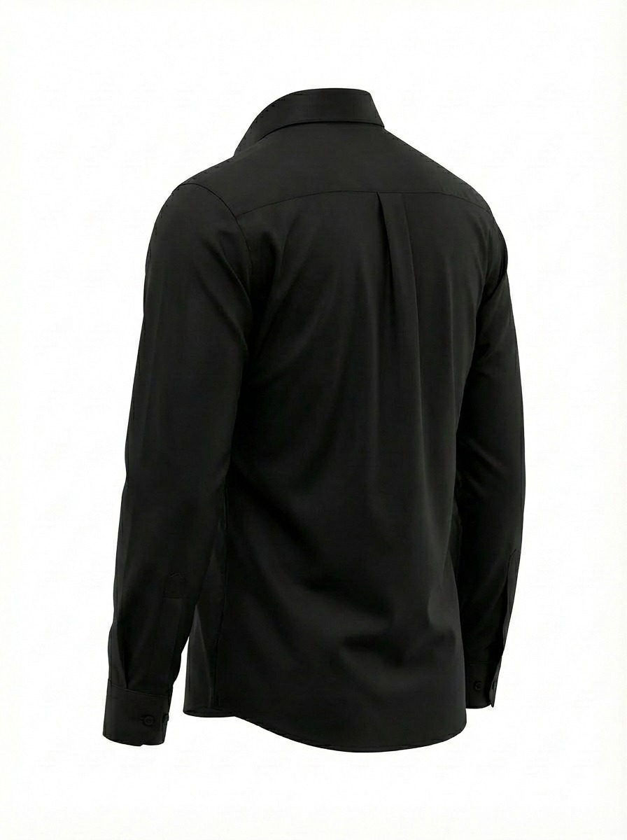 WhatsApp Image 2026-05-12 at 10.29.01 AM (32) Men's Black Formal Shirt - Image 8